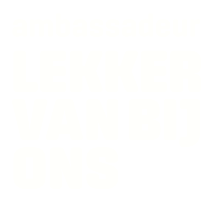 Ambassadeur lekker van bij ons