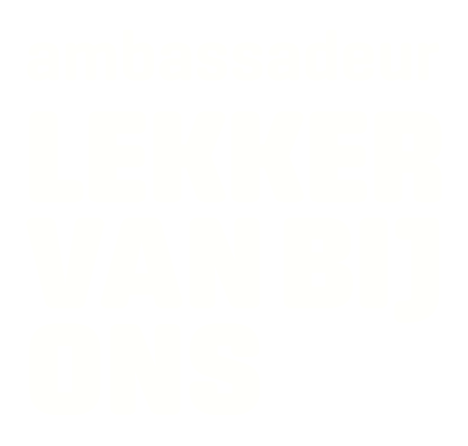 Ambassadeur lekker van bij ons