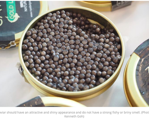 How to buy and enjoy caviar shiny appearance