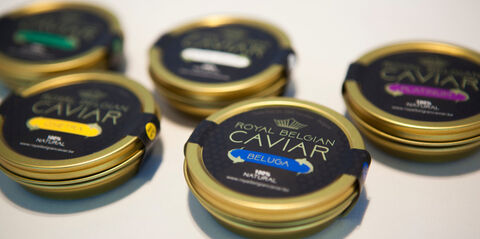 Caviar tin beluga osietra baeri 2