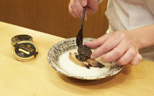 Japanese caviar creation